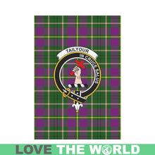 Load image into Gallery viewer, Taylor Tartan Flag Clan Badge K7