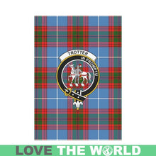 Load image into Gallery viewer, Trotter Tartan Flag Clan Badge K7