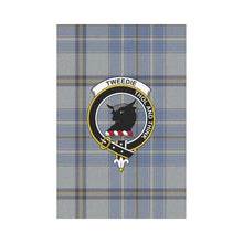 Load image into Gallery viewer, Tweedie Tartan Flag Clan Badge