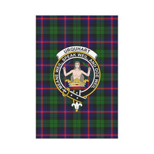 Load image into Gallery viewer, Urquhart Tartan Flag Clan Badge